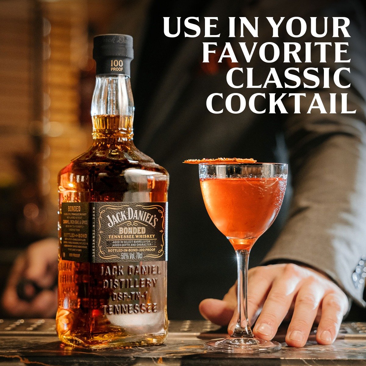 Jack Daniel's Bonded 50° 70cl-4252