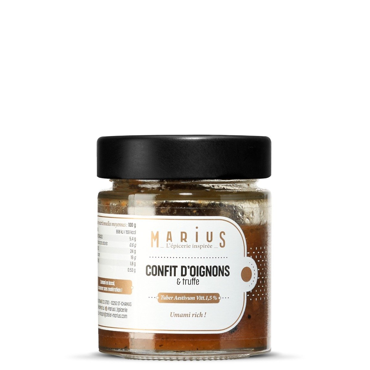 Confit d'oignons et Truffe Marius 130g-0