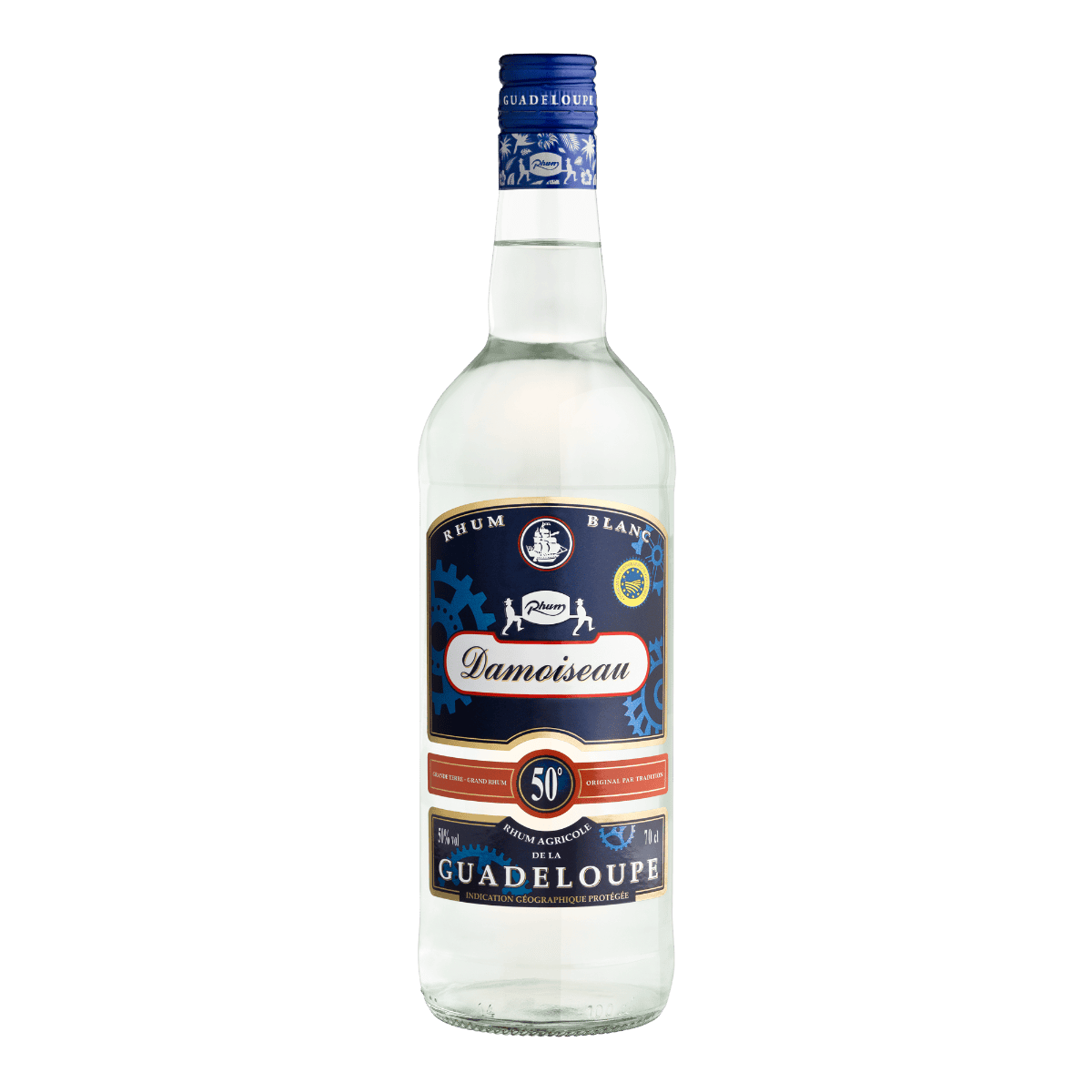 Rhum Blanc Agricole 50° 70cl - Damoiseau-0
