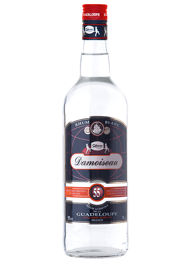 Rhum Blanc Agricole 55° 70cl - Damoiseau-0